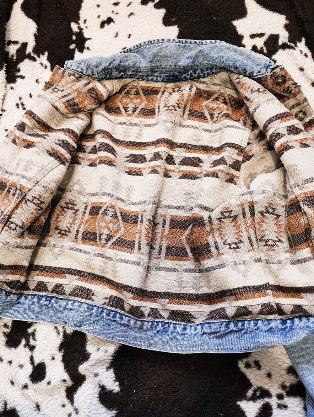 "IDYLLWIND" WOMEN'S REVERSIBLE TRUCKER JACKET - BLUE - Picture 4 of 6